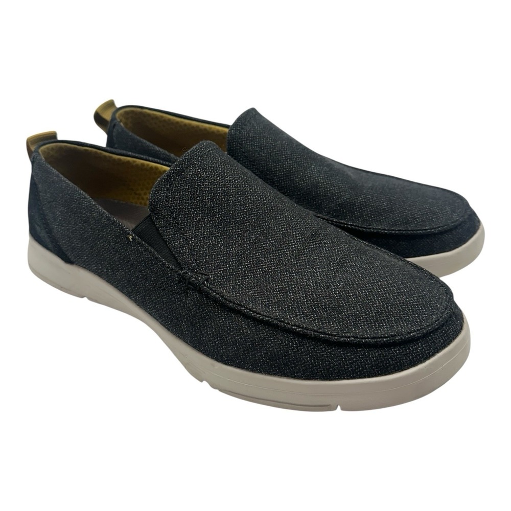 Skechers Moogen Shoes Mens Sz 13 Black Slip On Comfort Walking Lifestyle Sneaker